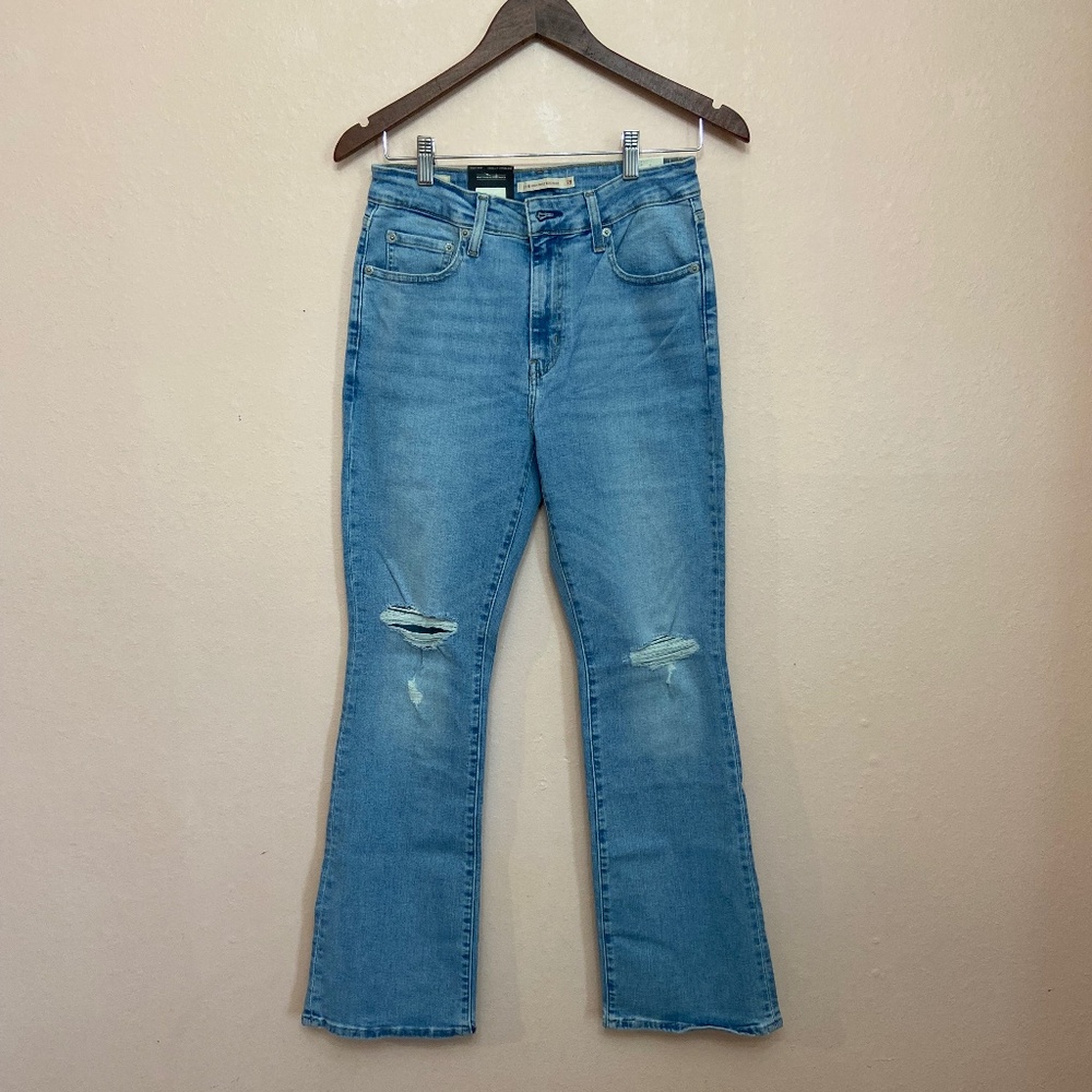 LEVI’S PREMIUM 725 HIGH RISE BOOTCUT WOMEN'S JEANS - Picture 4 of 11